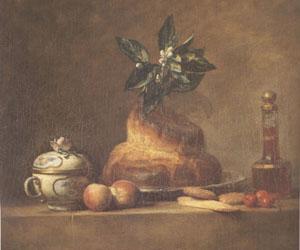 Jean Baptiste Simeon Chardin The Brioche (mk05)